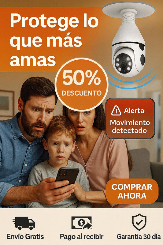 Cámara Ampolleta con WiFi