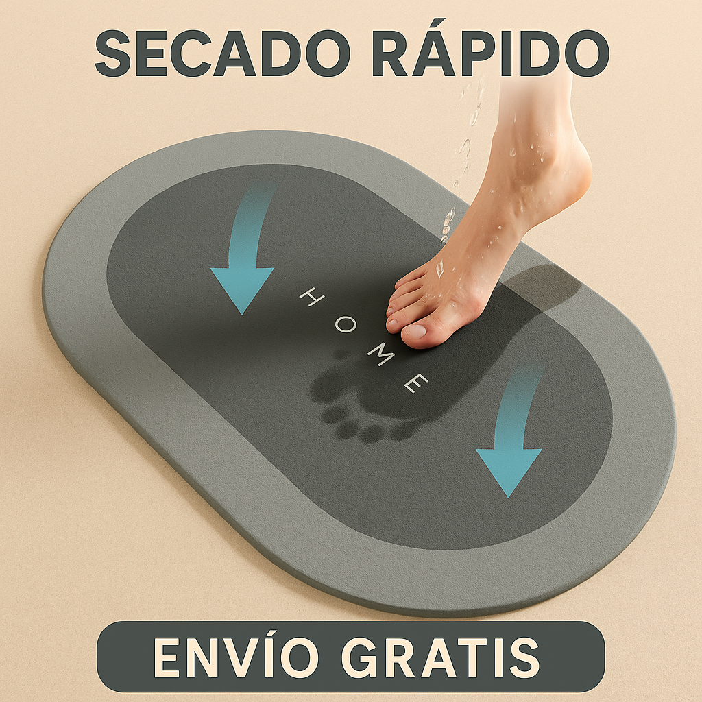 Alfombra secado rapido