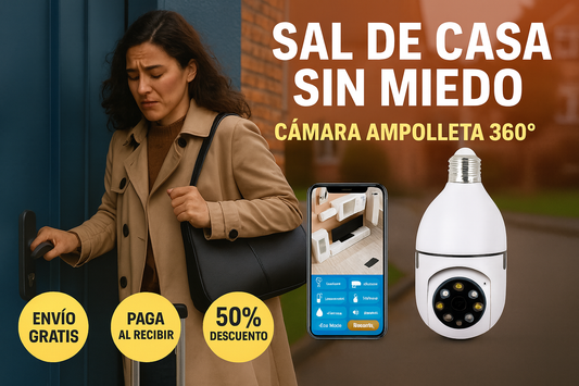 Cámara Ampolleta con WiFi