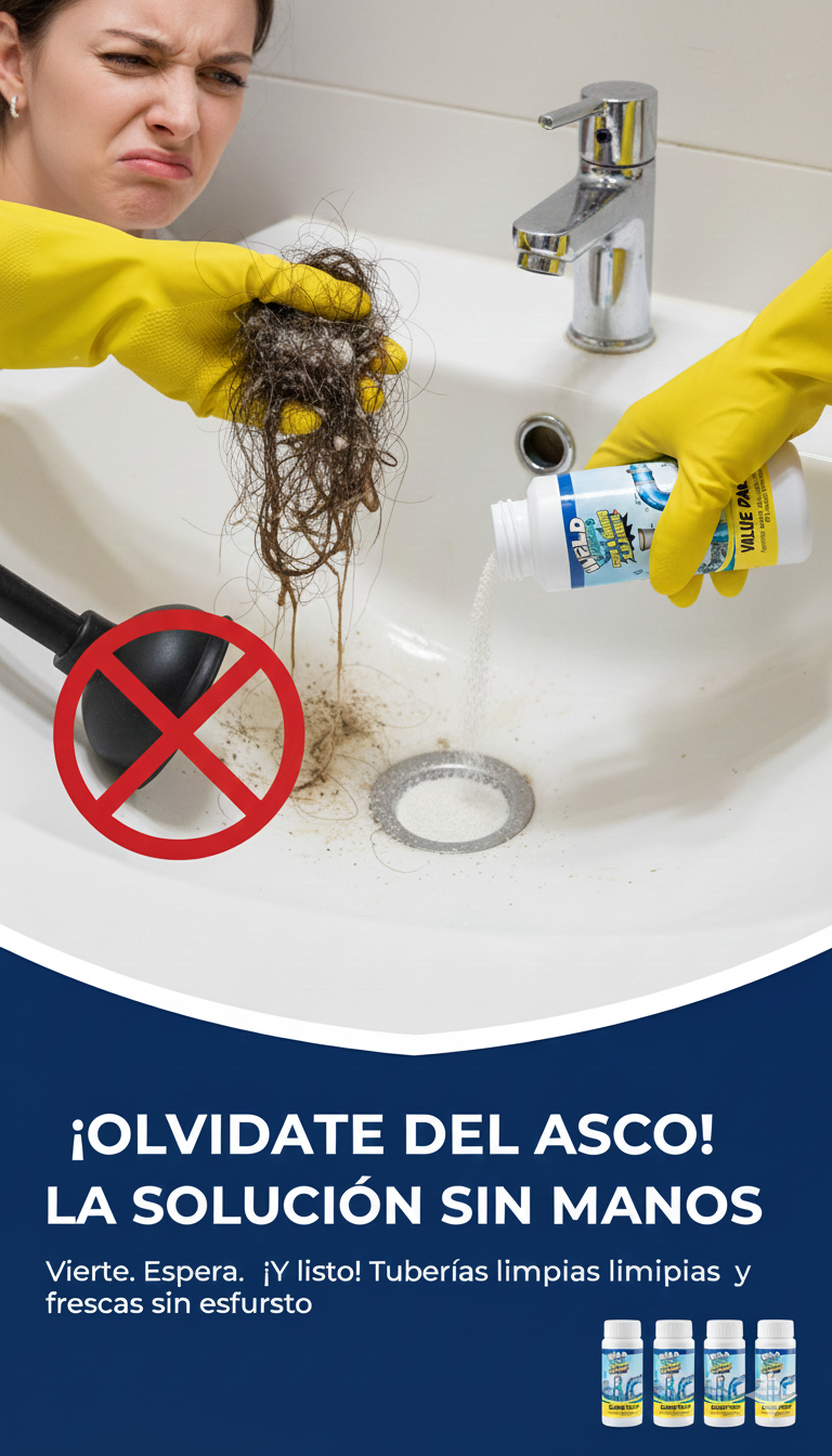 Destapa cañerías 3x1